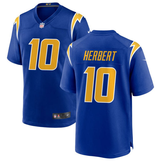Justin Herbert Los Angeles Chargers Nike 2nd Alternate Game Player Jersey - Royal