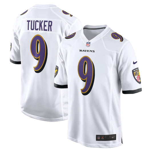 Justin Tucker Baltimore Ravens Nike Game Player Jersey - White