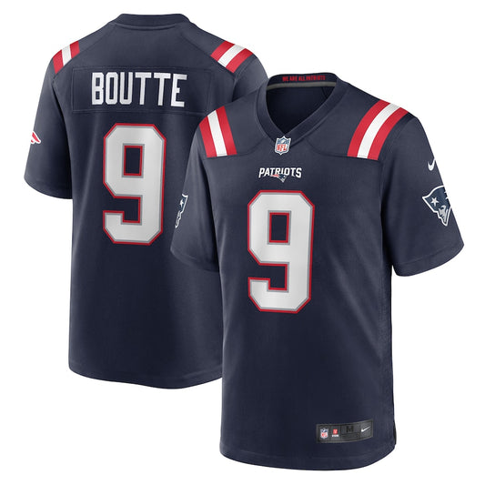 Kayshon Boutte New England Patriots Nike Game Player Jersey - Navy
