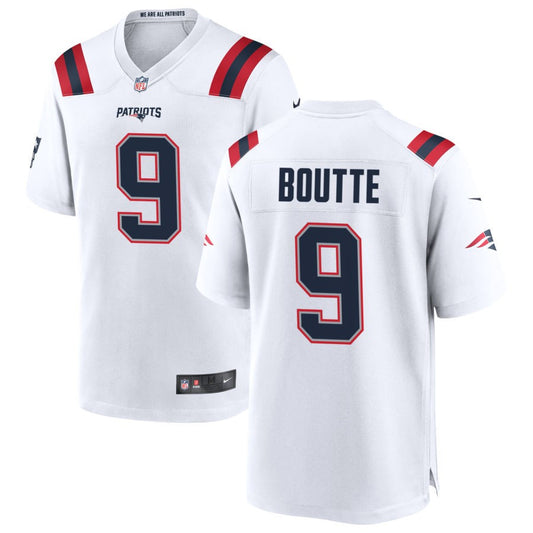 Kayshon Boutte New England Patriots Nike Game Player Jersey - White