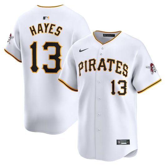 Ke'Bryan Hayes Pittsburgh Pirates Nike Home Replica Player Jersey - White
