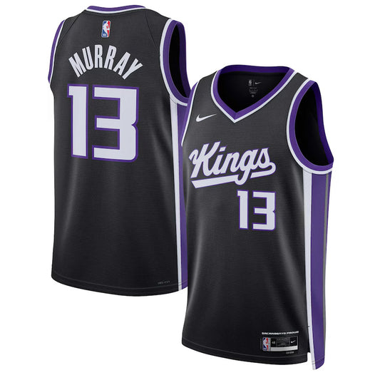 Keegan Murray Sacramento Kings Nike Swingman Icon Jersey - Black