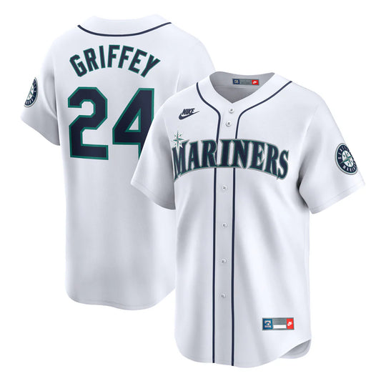 Ken Griffey Jr. Seattle Mariners Nike Home Replica Player Jersey - White