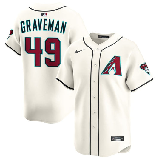 Kendall Graveman Arizona Diamondbacks Nike Home Replica Player Jersey - White