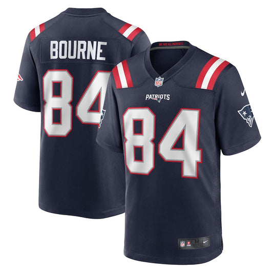 Kendrick Bourne New England Patriots Nike Game Player Jersey - Navy