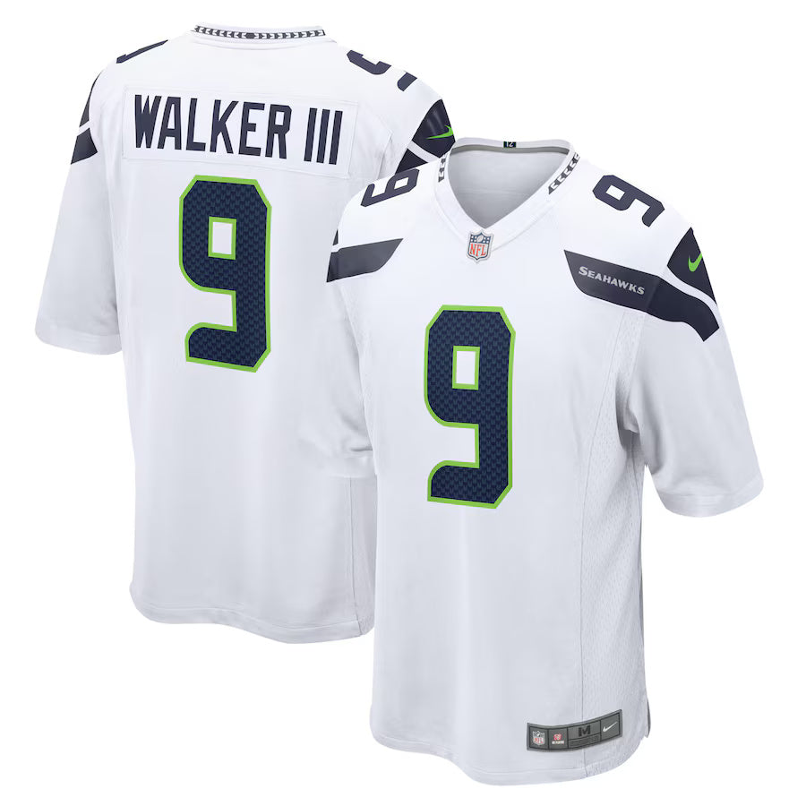 Kenneth Walker III Seattle Seahawks Nike Game Player Jersey - White