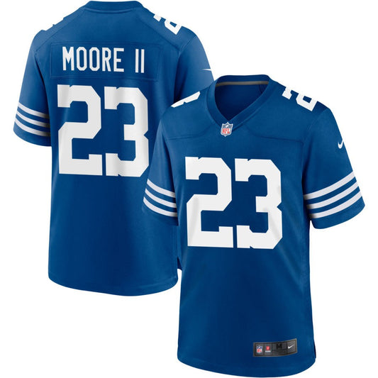 Kenny Moore II Indianapolis Colts Nike Alternate Game Player Jersey - Royal