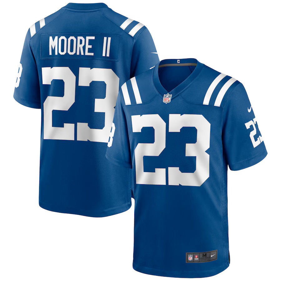 Kenny Moore II Indianapolis Colts Nike Game Player Jersey - Royal