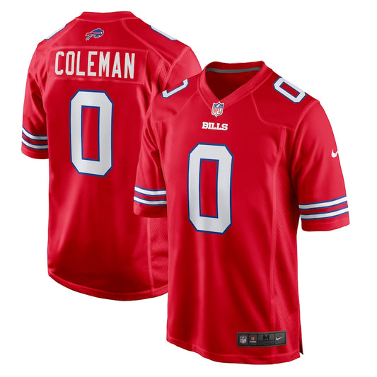 Keon Coleman Buffalo Bills Nike Alternate Game Player Jersey - Red