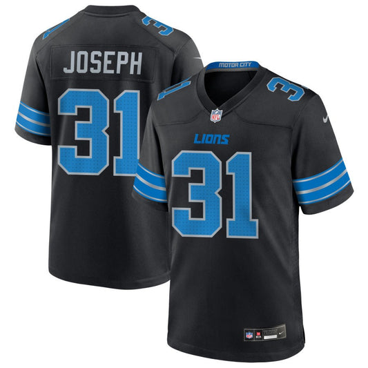 Kerby Joseph Detroit Lions Nike Alternate Game Player Jersey - Black