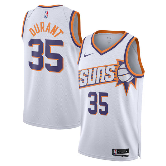 Kevin Durant Phoenix Suns Nike Swingman Association Jersey - White