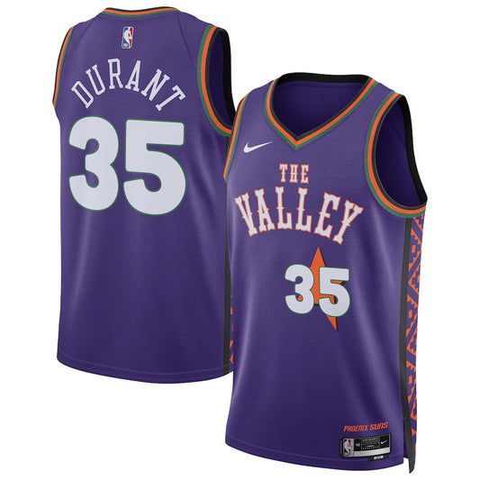 Kevin Durant Phoenix Suns 2024/2025 Nike Swingman City Jersey - Purple