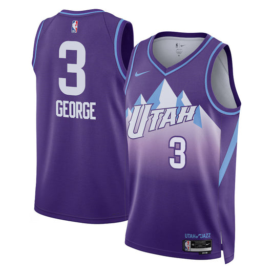 Keyonte George Utah Jazz 2024/2025 Nike Swingman City Jersey - Purple