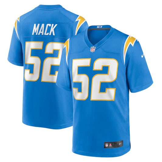 Khalil Mack Los Angeles Chargers Nike Game Player Jersey - Powder Blue