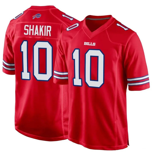 Khalil Shakir Buffalo Bills Nike Alternate Game Player Jersey - Red