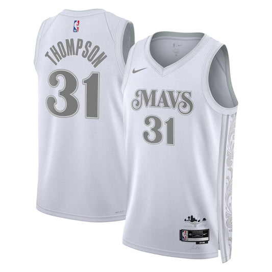Klay Thompson Dallas Mavericks 2024/2025 Nike Swingman City Jersey - White