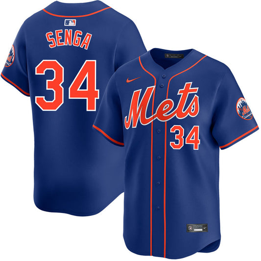 Kodai Senga New York Mets Nike Alternate Limited Player Jersey - Royal