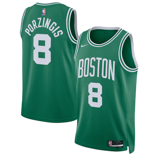 Kristaps Porzingis Boston Celtics Nike Swingman Icon Jersey - Kelly Green