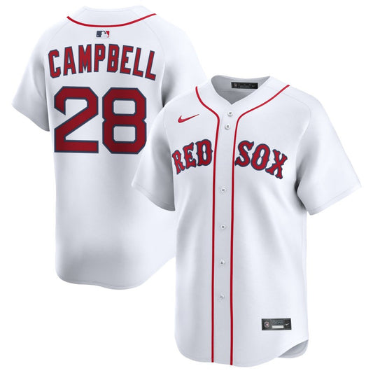 Kristian Campbell Boston Red Sox Nike Home Replica Player Jersey - White