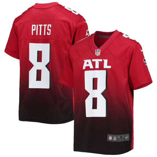 Kyle Pitts Atlanta Falcons Nike Alternate Game Player Jersey - Red
