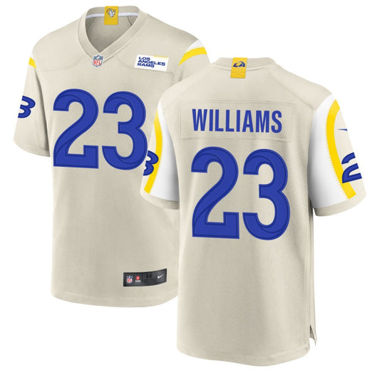 Kyren Williams Los Angeles Rams Nike Game Player Jersey - Bone