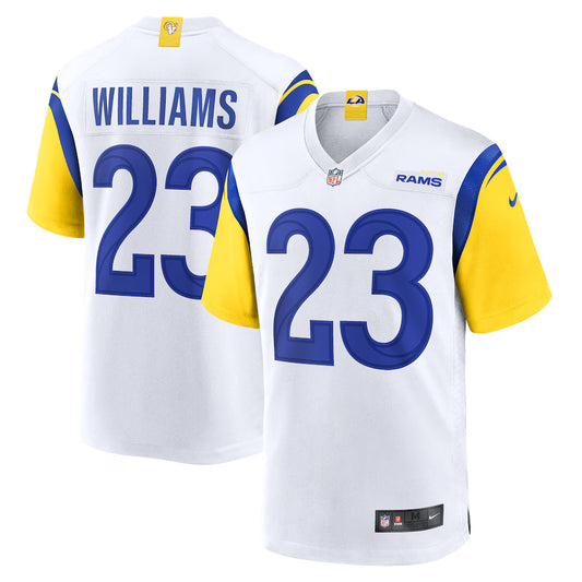 Kyren Williams Los Angeles Rams Nike Game Player Jersey - White