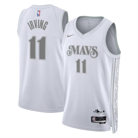 Kyrie Irving Dallas Mavericks 2024/2025 Nike Swingman City Jersey - White