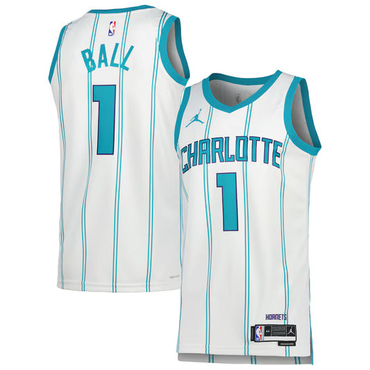 LaMelo Ball Charlotte Hornets Nike Swingman Association Jersey - White