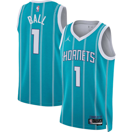 LaMelo Ball Charlotte Hornets Nike Swingman Icon Jersey - Teal