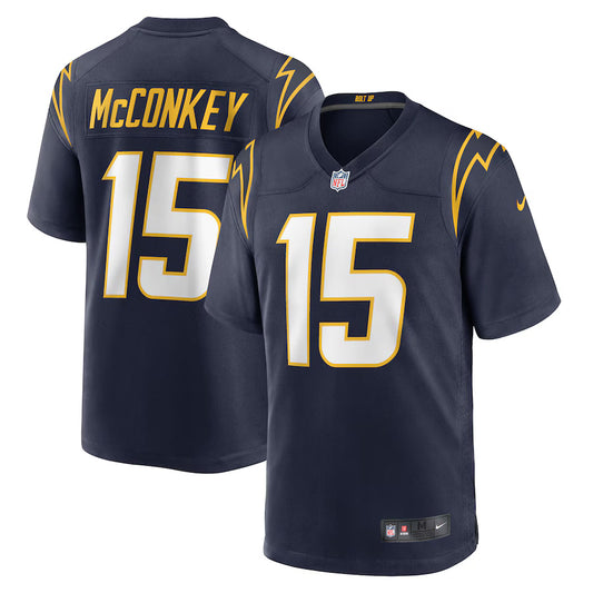 Ladd McConkey Los Angeles Chargers Nike Alternate Game Player Jersey - Navy