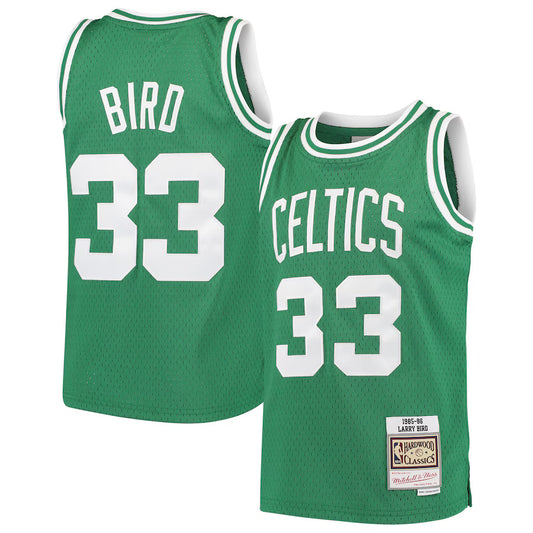 Larry Bird Boston Celtics Throwback Player Jersey - Kelly Green