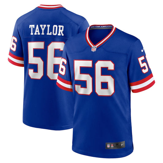 Lawerence Taylor New York Giants Throwback Player Jersey - Royal