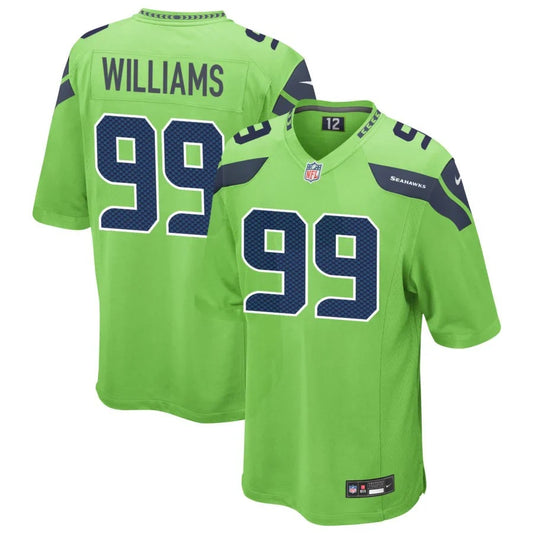 Leonard Williams Seattle Seahawks Nike Alternate Game Player Jersey - Neon Green
