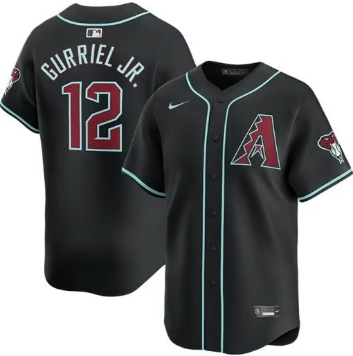 Lourdes Gurriel Jr. Arizona Diamondbacks Nike Alternate Limited Player Jersey - Black