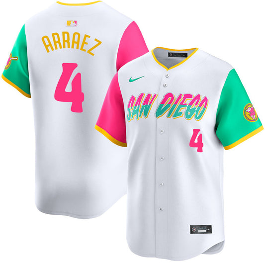 Luis Arraez San Diego Padres Nike City Connect Limited Player Jersey - White