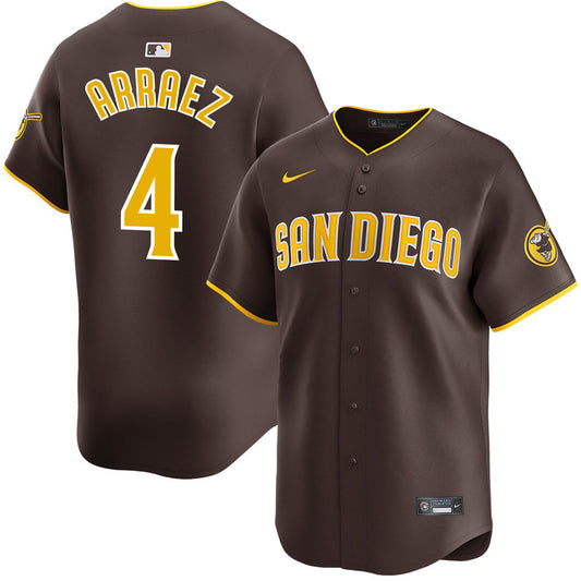 Luis Arraez San Diego Padres Nike Alternate Limited Player Jersey - Brown