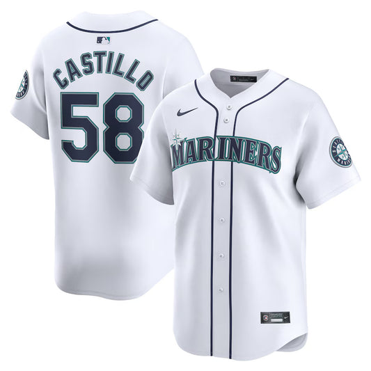Luis Castillo Seattle Mariners Nike Home Replica Player Jersey - White