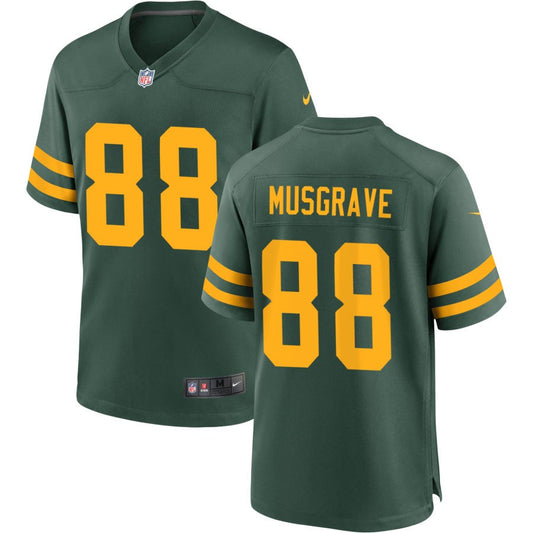 Luke Musgrave Green Bay Packers Nike Alternate Game Player Jersey - Green