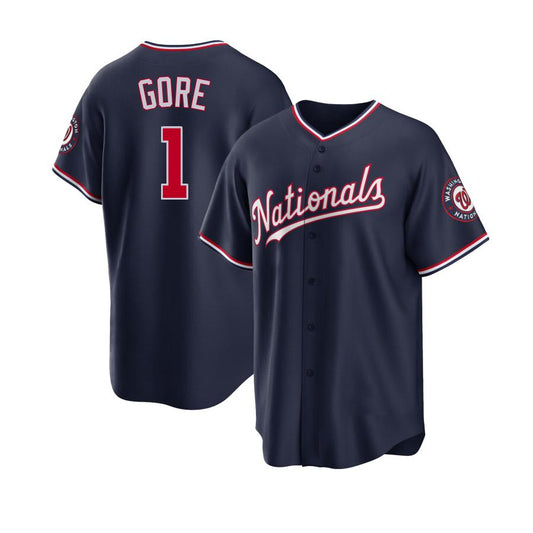 MacKenzie Gore Washington Nationals Nike Alternate Limited Player Jersey - Navy