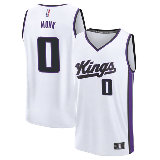 Malik Monk Sacramento Kings Nike Swingman Association Jersey - White