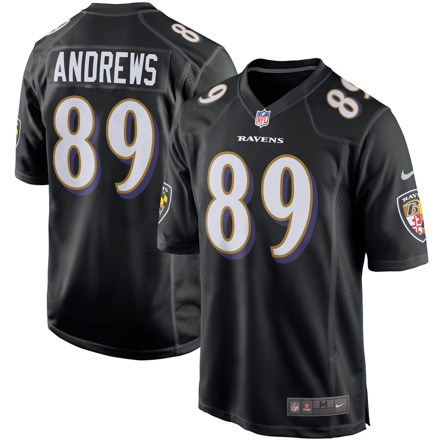 Mark Andrews Baltimore Ravens Nike Alternate Game Player Jersey - Black