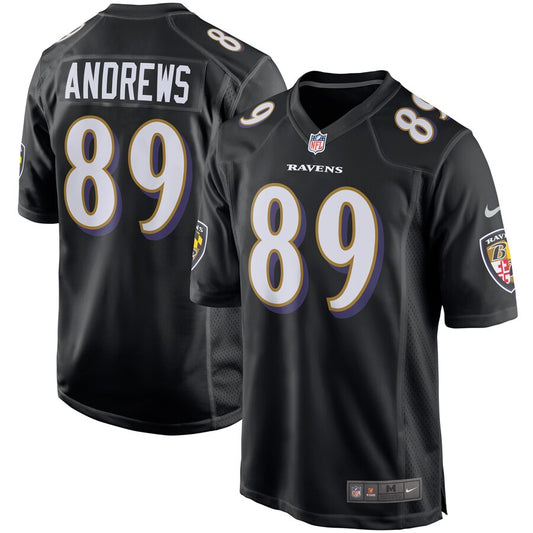 Mark Andrews Baltimore Ravens Nike Alternate Game Player Jersey - Black