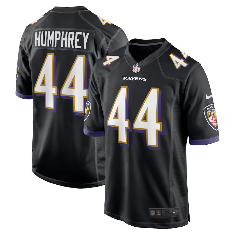 Marlon Humphrey Baltimore Ravens Nike Alternate Game Player Jersey - Black
