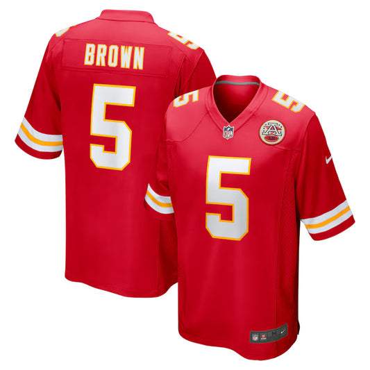 Marquise Brown Kansas City Chiefs Nike Game Player Jersey - Red