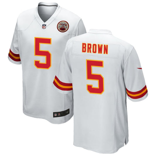 Marquise Brown Kansas City Chiefs Nike Game Player Jersey - White