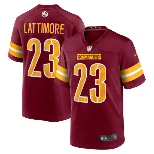 Marshon Lattimore Washington Commanders Nike Game Player Jersey - Burgundy