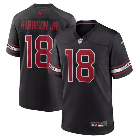 Marvin Harrison Jr. Arizona Cardinals Nike Alternate Game Player Jersey - Black
