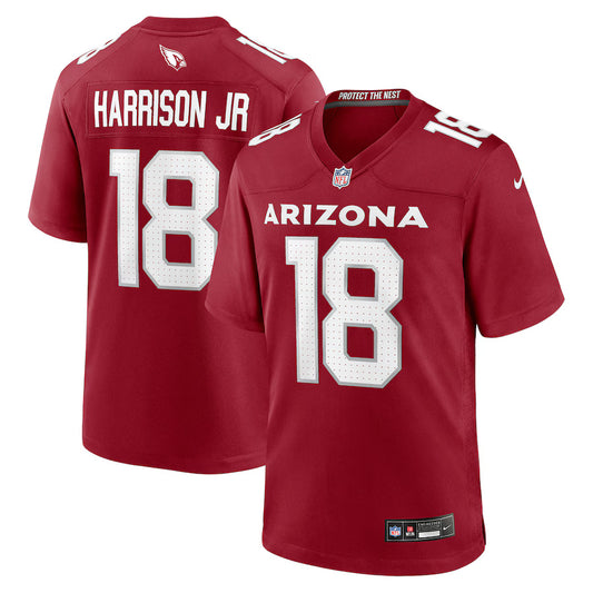 Marvin Harrison Jr. Arizona Cardinals Nike Game Player Jersey - Cardinal