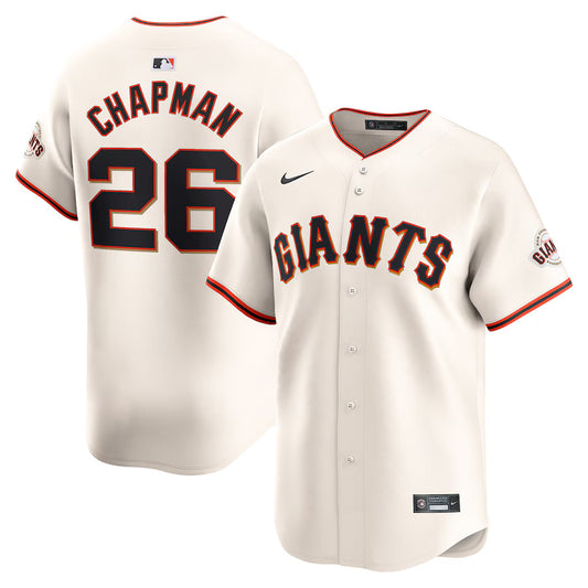 Matt Chapman San Francisco Giants Nike Home Replica Player Jersey - Cream