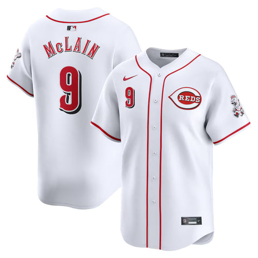 Matt McLain Cincinnati Reds Nike Home Replica Player Jersey - White